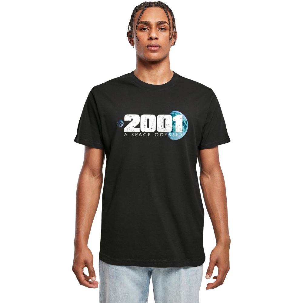 Merchcode A Space Odyssey - Planet Tshirt Homme - Noir